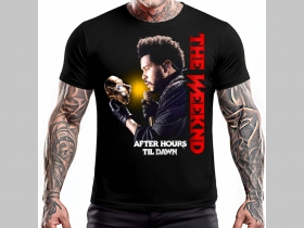 The Weeknd čierne p&aacute;nske tričko materi&aacute;l 100% bavlna